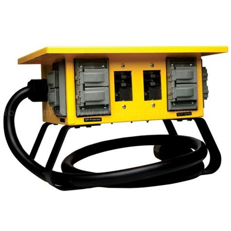 cep portable power distribution spider box 6508gu|temporary power distribution box.